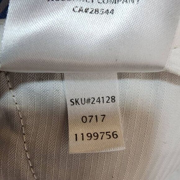 FootJoy Men's Size 34 x 30 Kahki Flat Front Polyester Blend Flat Front Golf Pant - Picture 9 of 11